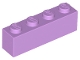 LEGO 3010 - Medium Lavender Brick 1 x 4 