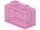 LEGO 3065 - Trans-Dark Pink Brick 1 x 2 without Bottom Tube 