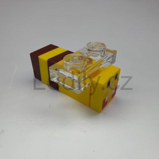 LEGO minebee01 Bee, Angry - Brick Built