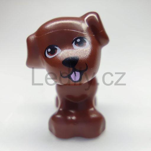 LEGO 34010pb07 Reddish Brown Dog, Friends