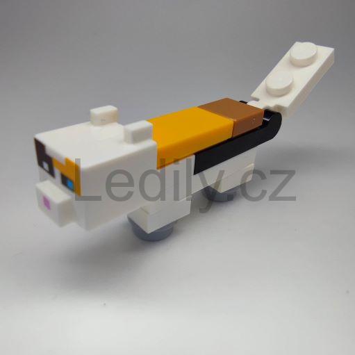 LEGO minecat02 - Minecraft Cat (Calico)