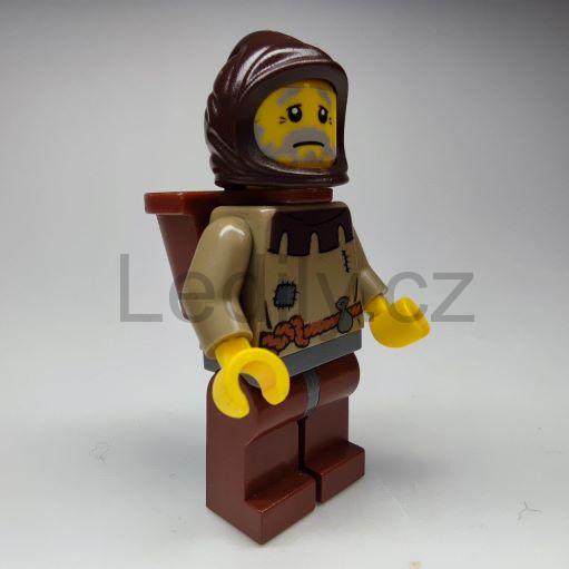 LEGO cas409 - Fantasy Era - Peasant Male Old