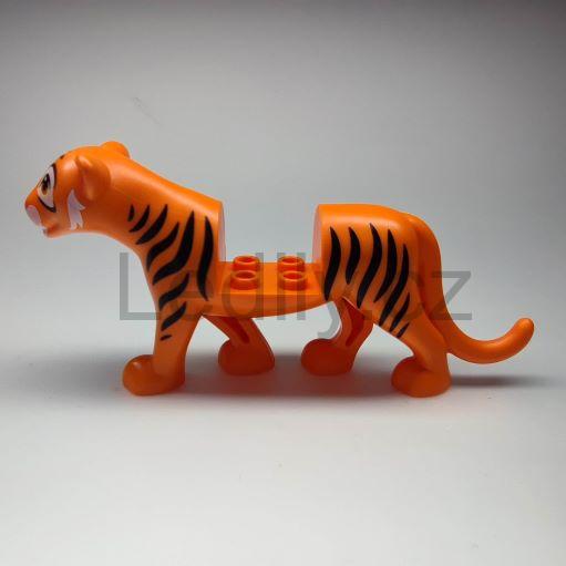 LEGO bb1256pb01 Tygr -Big Cat with 2 x 2 Cutout
