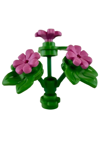 LEGO růžová kytka 