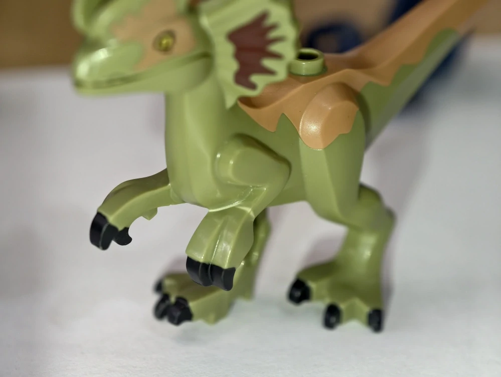LEGO Dilo03 Dilophosaurus lehké poškození viz foto