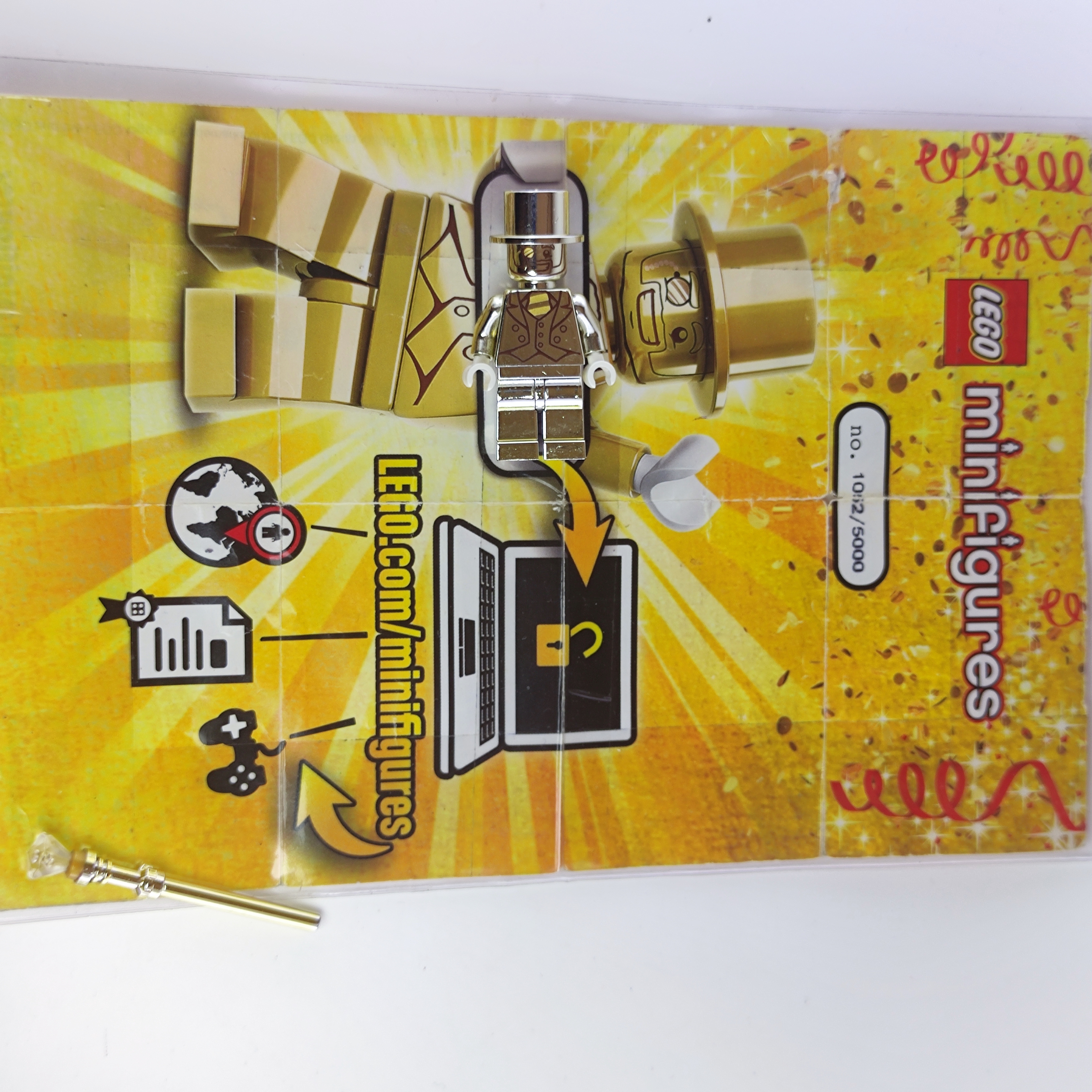 LEGO Mr. Gold, Series 10 - pouze osobní odběr
