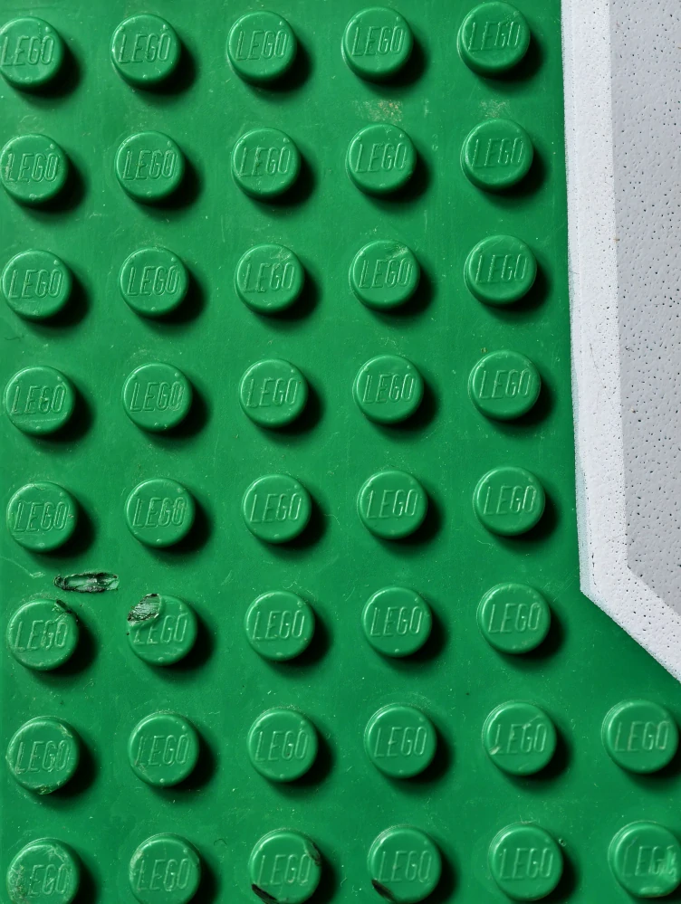 LEGO silnice přechod s ostrůvkem - 2. jakost 1