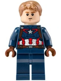 LEGO sh0184 Captain America - Dark Blue Suit