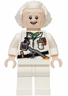LEGO sc139 Doc Brown - Long Hair, Tool Belt