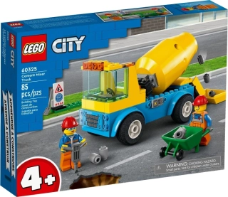 LEGO Set 60325-1 Cement Mixer Truck