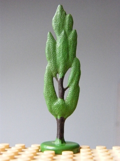 LEGO CYPŘIŠ - Green Plant, Tree Flat Cypress - RARITA